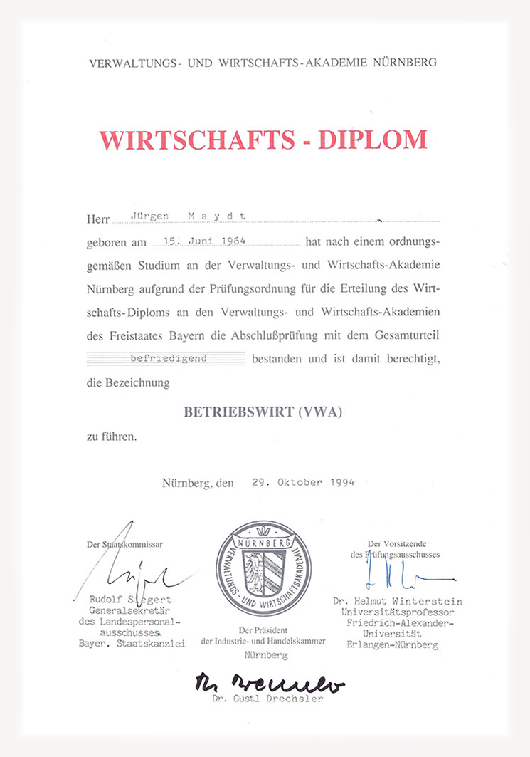 Betriebswirt VWA